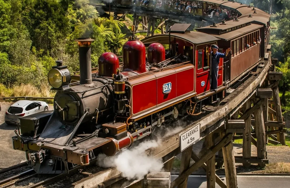 All Aboard Puffing Billy